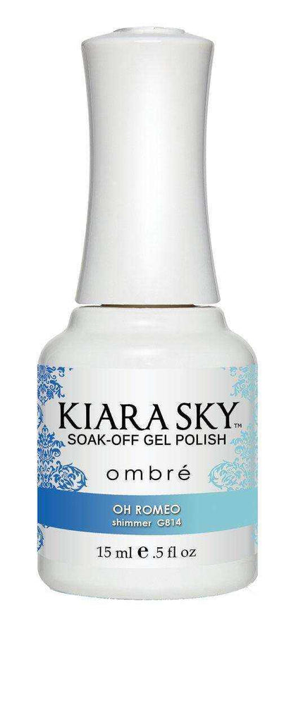 Kiara Sky Gel Polish - Ombre - G814 OH ROMEO Ombre Gel Polish