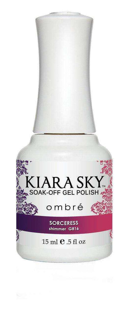 Kiara Sky Gel Polish - Ombre - G816 SORCERESS Ombre Gel Polish