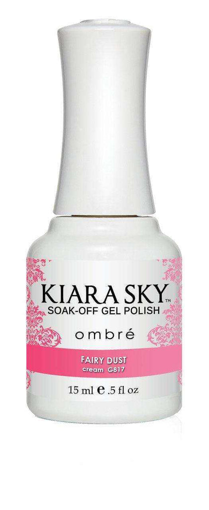 Kiara Sky Gel Polish - Ombre - G817 FAIRY DUST Ombre Gel Polish