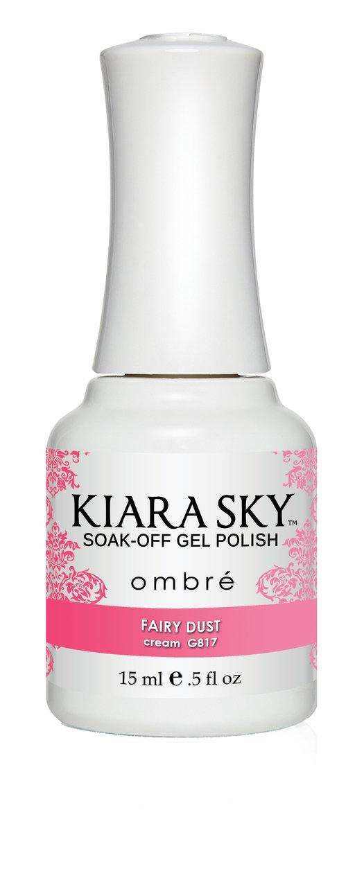 Kiara Sky Gel Polish - Ombre - G817 FAIRY DUST