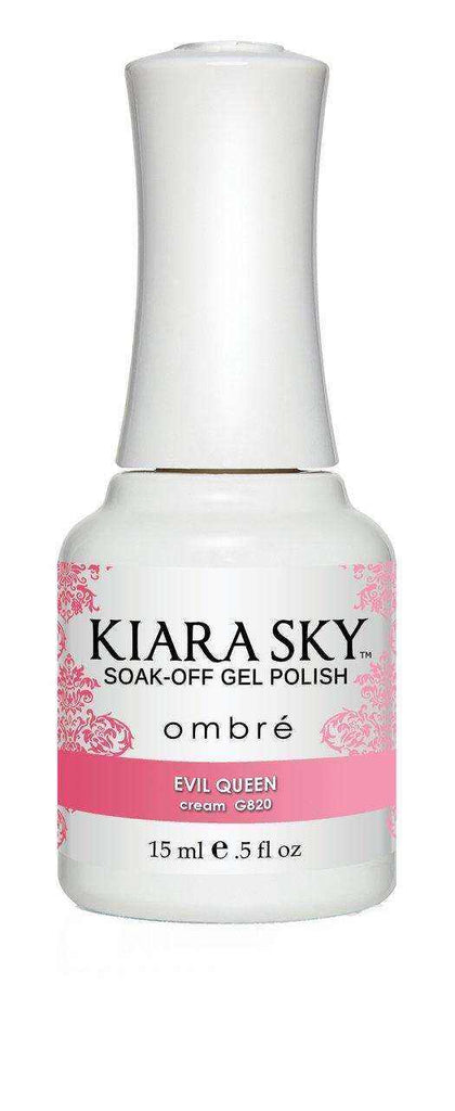 Kiara Sky Gel Polish - Ombre - G820 EVIL QUEEN Ombre Gel Polish