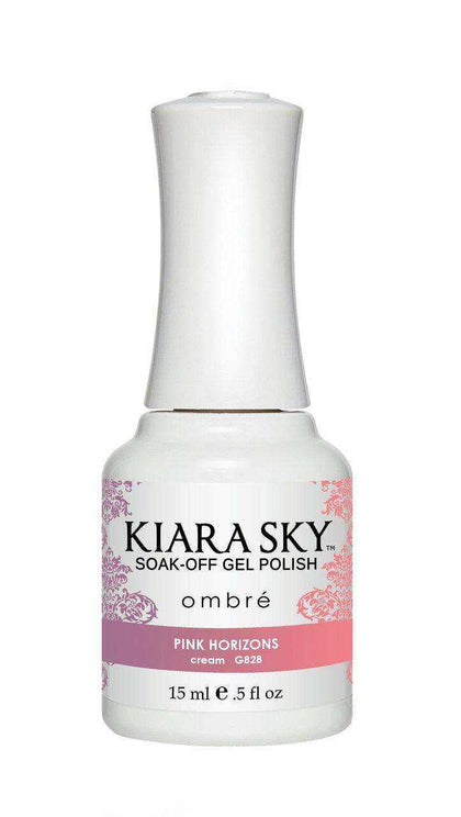 Kiara Sky Gel Polish - Ombre - G828 PINK HORIZONS Ombre Gel Polish