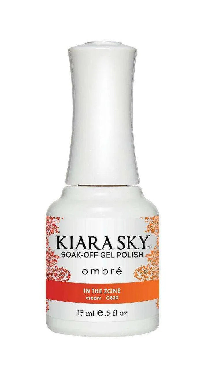 Kiara Sky Gel Polish - Ombre - G830 IN THE ZONE Ombre Gel Polish