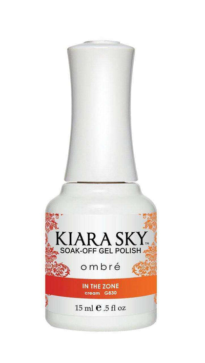 Kiara Sky Gel Polish - Ombre - G830 IN THE ZONE Ombre Gel Polish