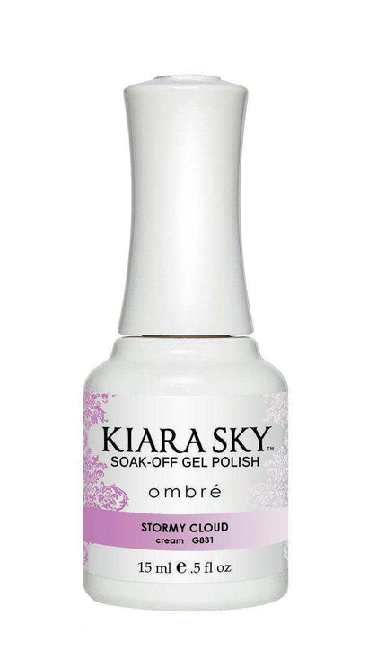 Kiara Sky Gel Polish - Ombre - G831 STORMY CLOUD Ombre Gel Polish