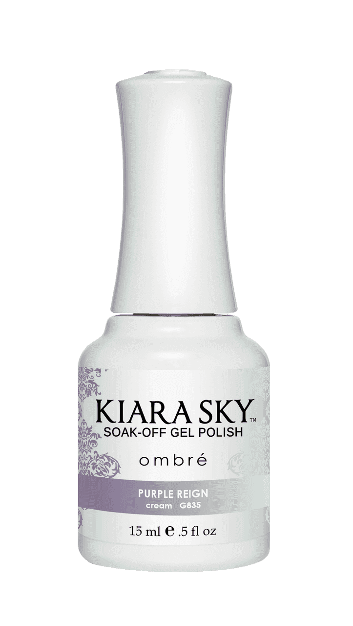 Kiara Sky Gel Polish - Ombre - G835 PURPLE REIGN