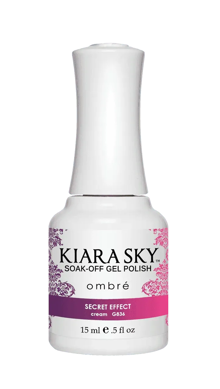 Kiara Sky Gel Polish - Ombre - G836 SECRET EFFECT Ombre Gel Polish