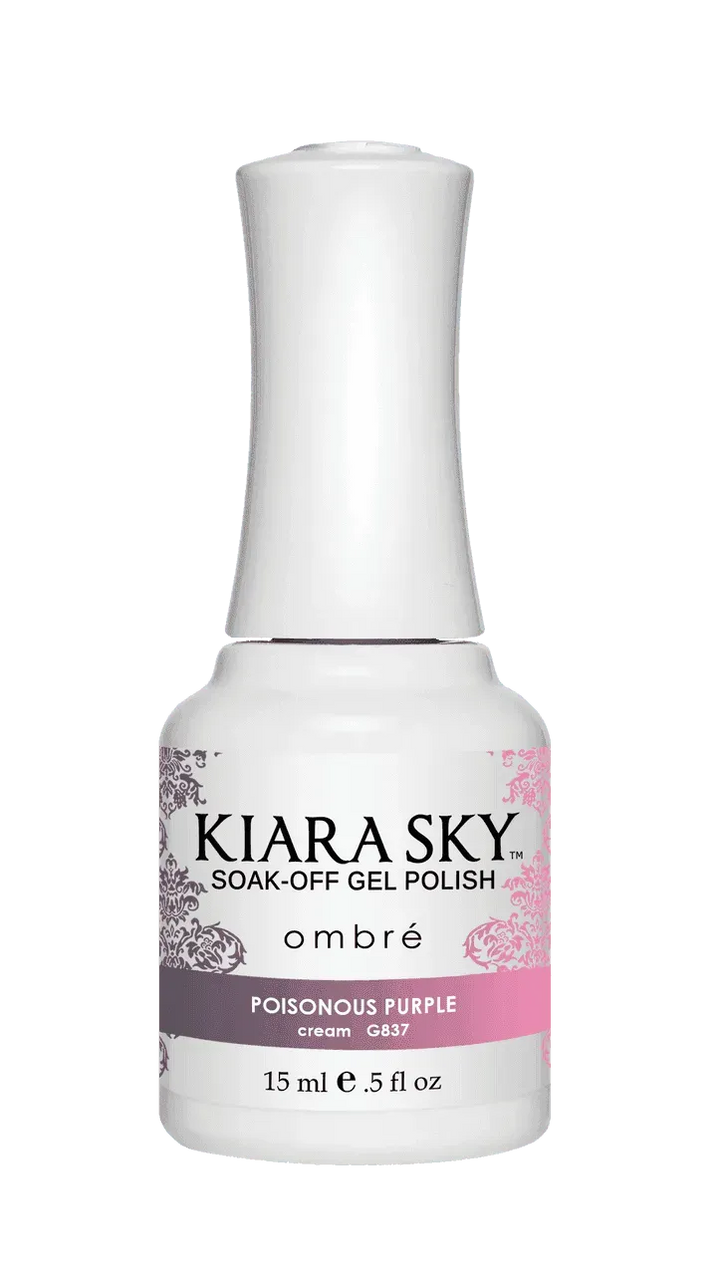 Kiara Sky Gel Polish - Ombre - G837 POISONOUS PURPLE Ombre Gel Polish