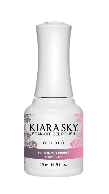 Kiara Sky Gel Polish - Ombre - G837 POISONOUS PURPLE Ombre Gel Polish