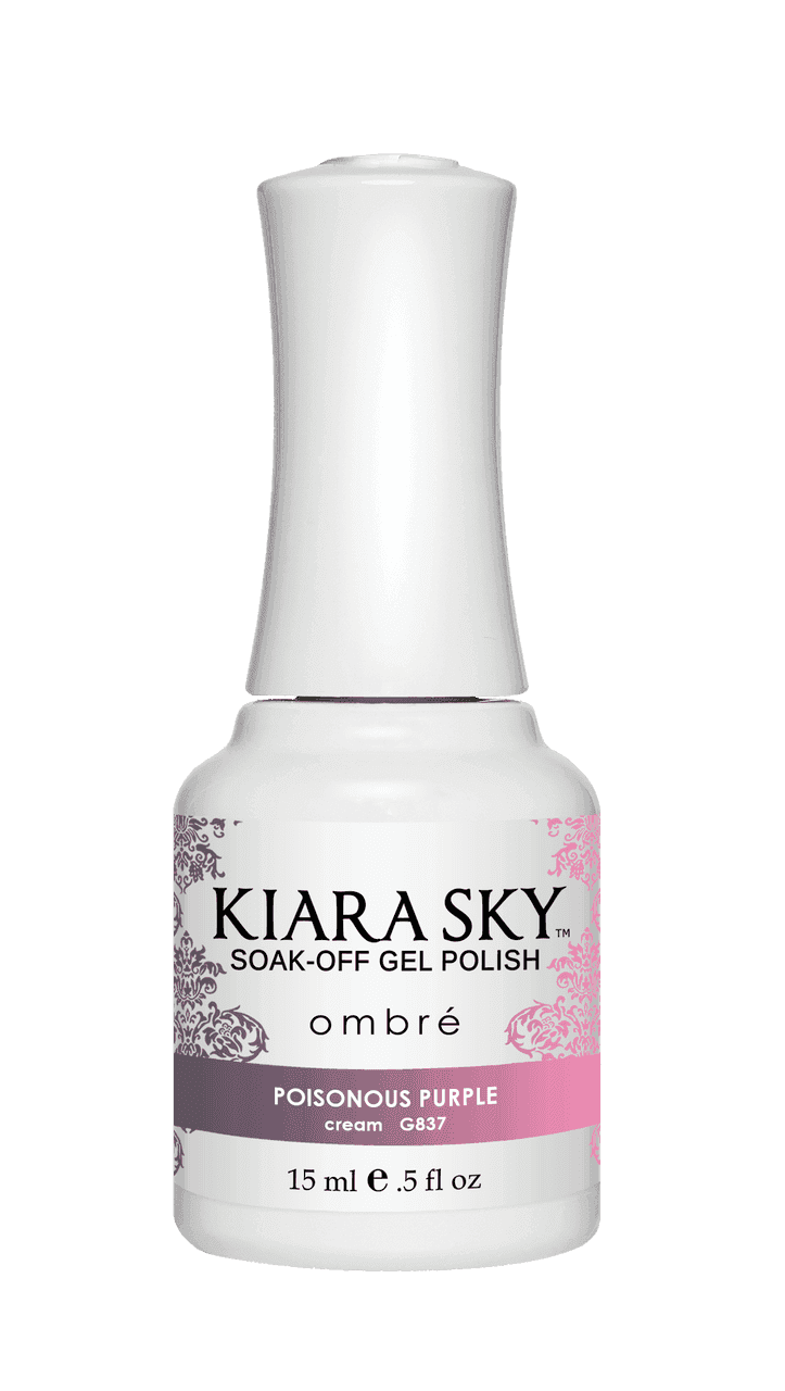 Kiara Sky Gel Polish - Ombre - G837 POISONOUS PURPLE