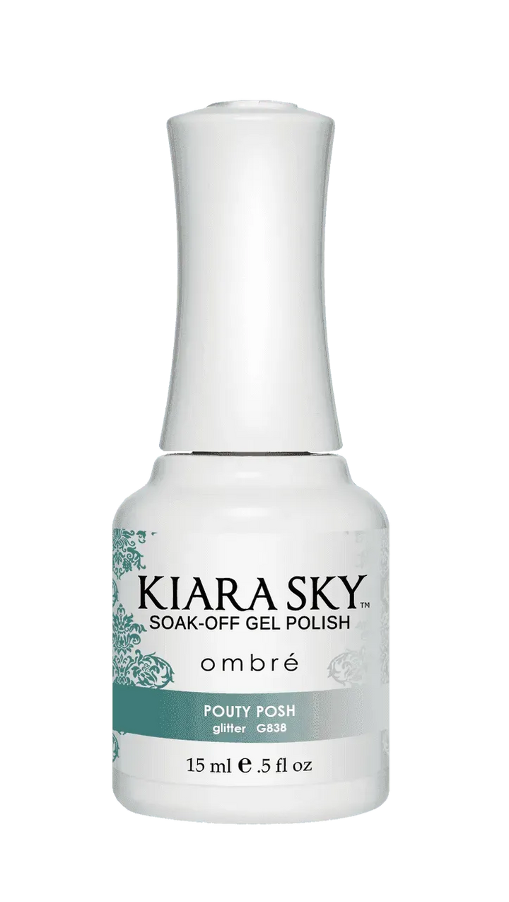 Kiara Sky Gel Polish - Ombre - G838 POUTY POSH Ombre Gel Polish