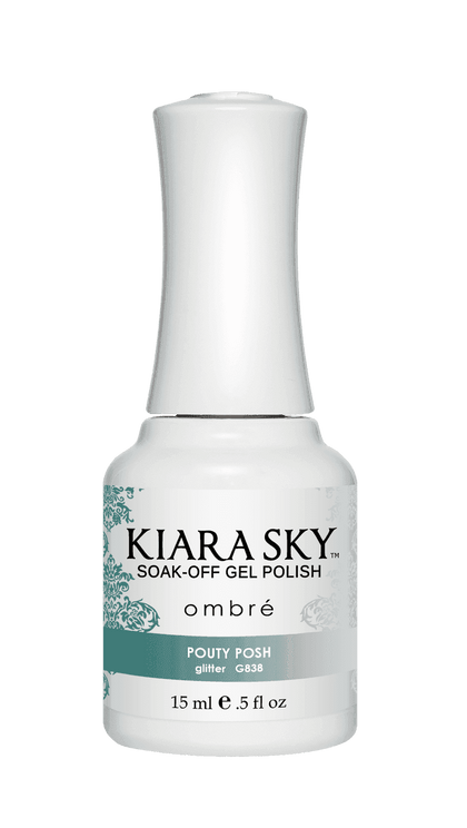 Kiara Sky Gel Polish - Ombre - G838 POUTY POSH Ombre Gel Polish