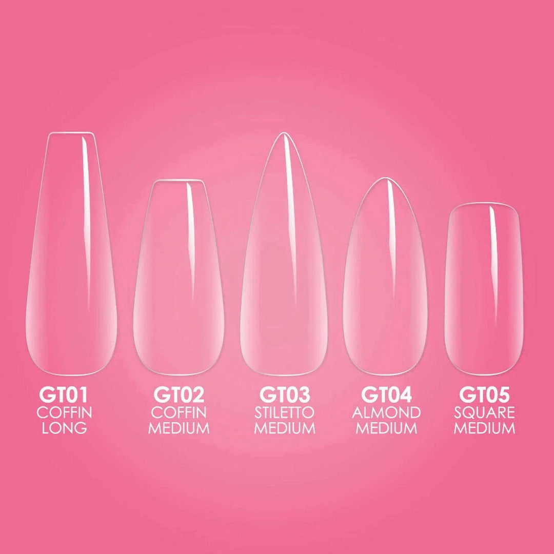 Kiara Sky Gelly Tips - Medium Stiletto Nail Tips