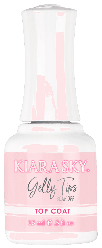 Kiara Sky Gelly Tips - Top Coat Nail Tips