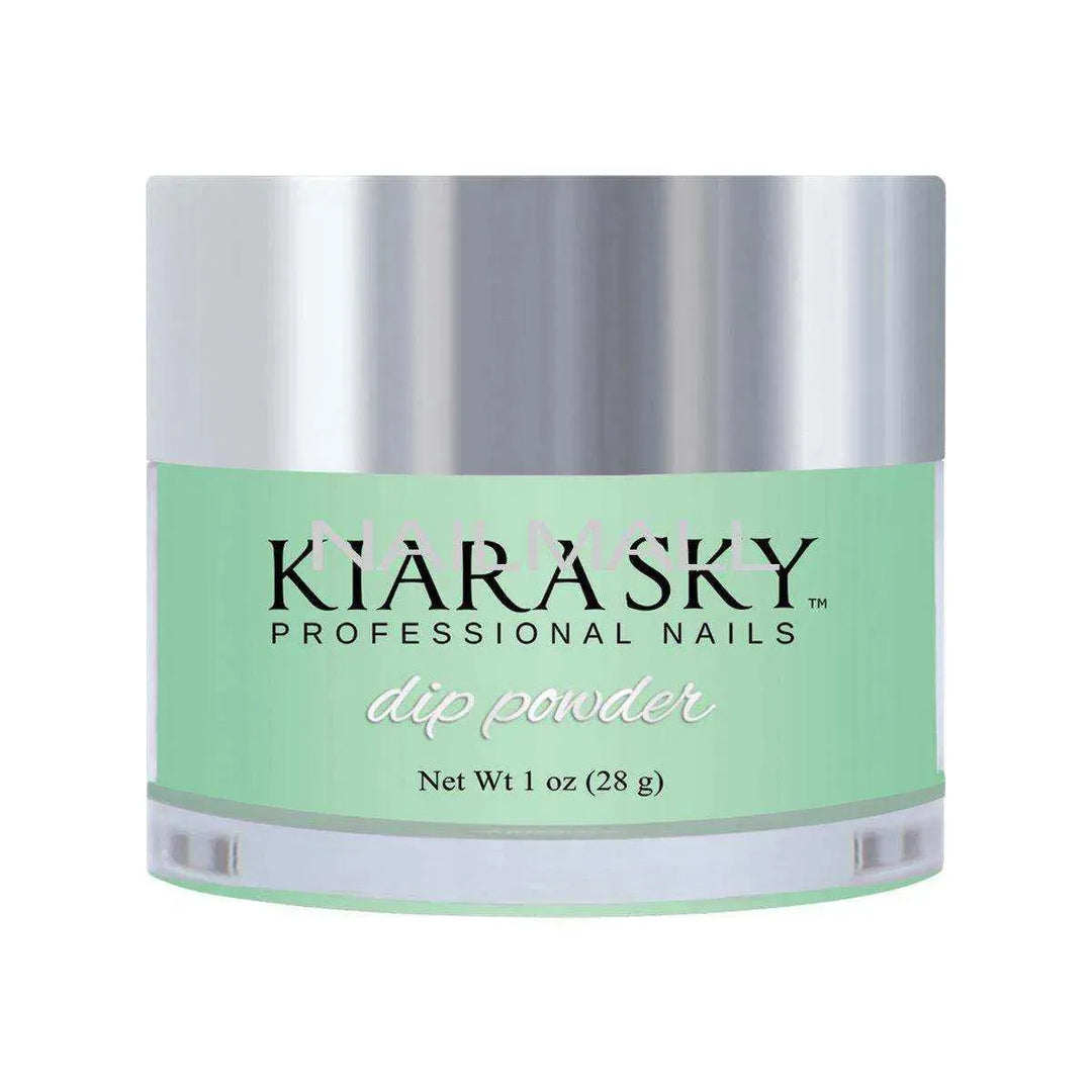 Kiara Sky - Glow Dip Powder - DG116 - HINT OF MINT Glow Dip Powder