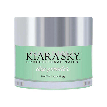 Kiara Sky - Glow Dip Powder - DG116 - HINT OF MINT Glow Dip Powder