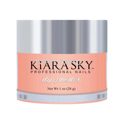 Kiara Sky - Glow Dip Powder - DG133 - TOUCH OF BLUSH Glow Dip Powder