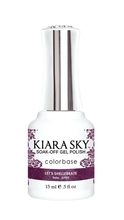 Kiara Sky Holo - 905 LET'S SHELLEBRATE nailmall