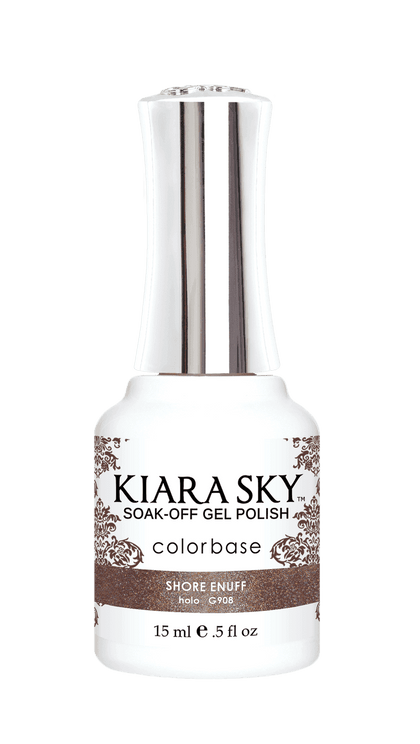 Kiara Sky Holo - 908 SHORE ENUF Holo Gel Polish