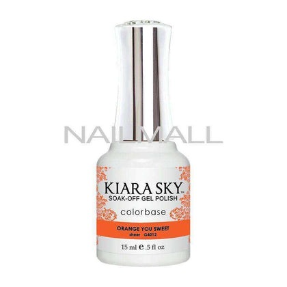 Kiara Sky - Jelly Collection - G4012 - Orange You Sweet Jelly Gel Polish