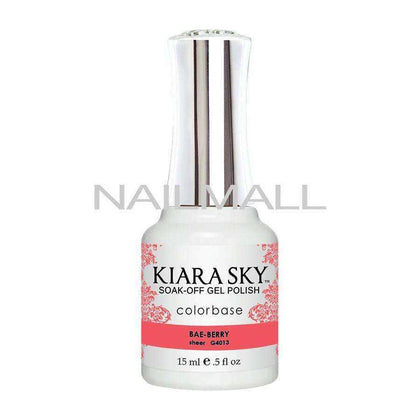 Kiara Sky - Jelly Collection - G4013 - Bae-Berry Jelly Gel Polish