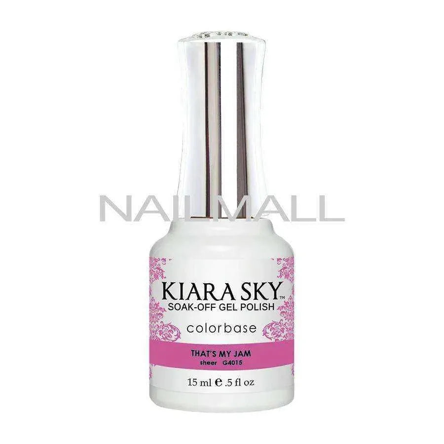 Kiara Sky - Jelly Collection - G4015 - That's My Jam Jelly Gel Polish