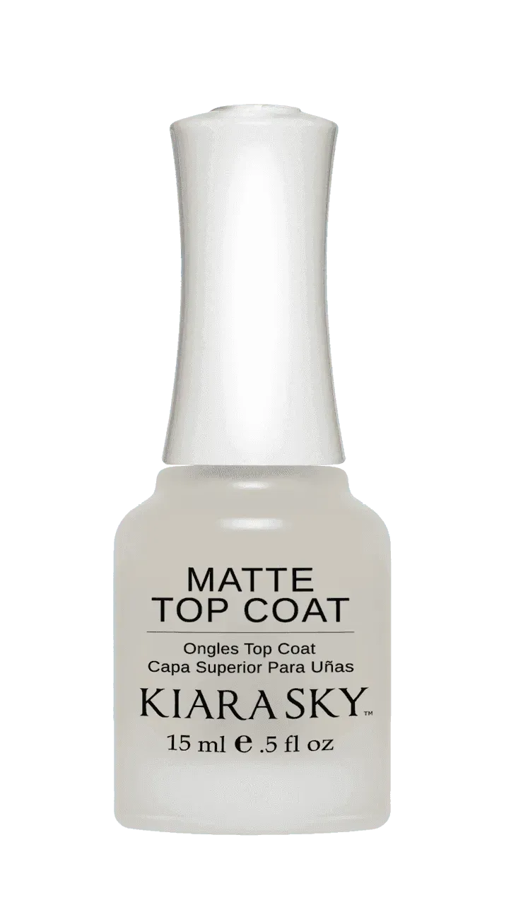 Kiara Sky Nail Lacquer - MATTE TOP COAT Top Coat