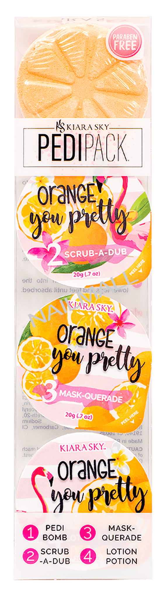 Kiara Sky PediPack - Orange You Pretty
