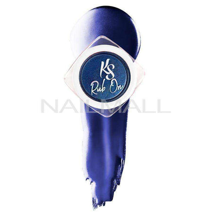 Kiara Sky Rub On Chrome - Blue-Tallica Chrome Nail Art