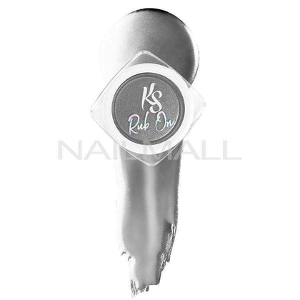 Kiara Sky Rub On Chrome - Silver Lining Chrome Nail Art