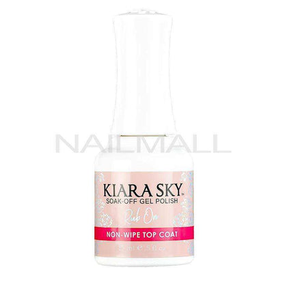 Kiara Sky Rub On Non-Wipe Top Coat Nail Art