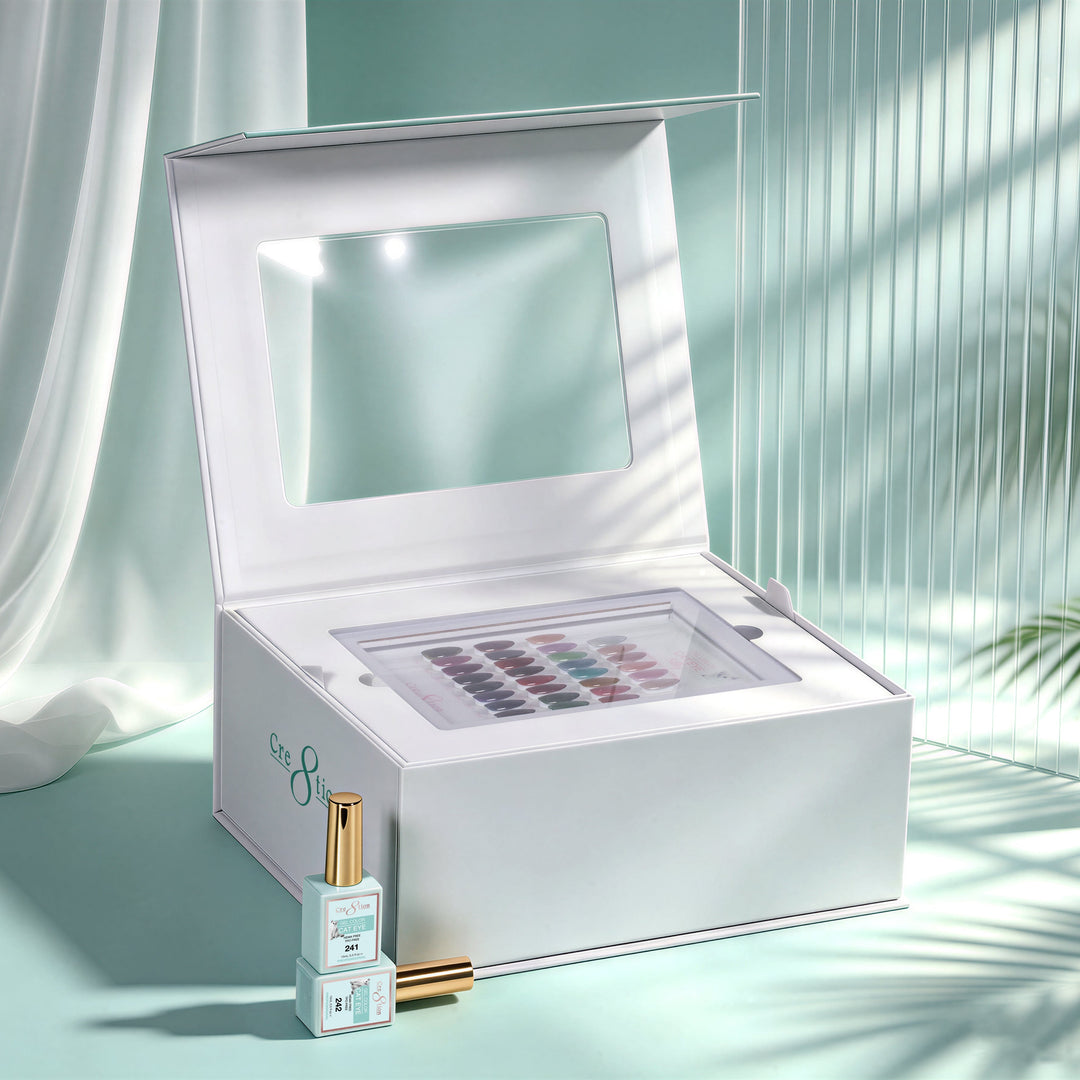 Cre8tion Cat Eye Silky Kit - 30 Colors Gel Collection