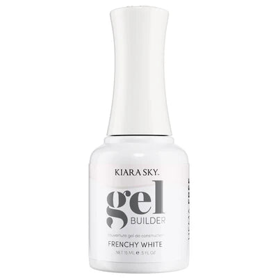 Kiara Sky Gel Builder - Frenchy White GCB08