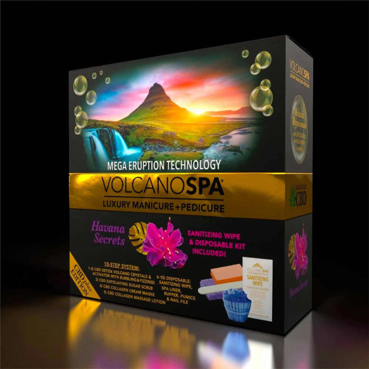 La Palm Volcano Spa 10 in 1 Pedicure - CBD+ Edition Havana Secrets Pedicure Kit