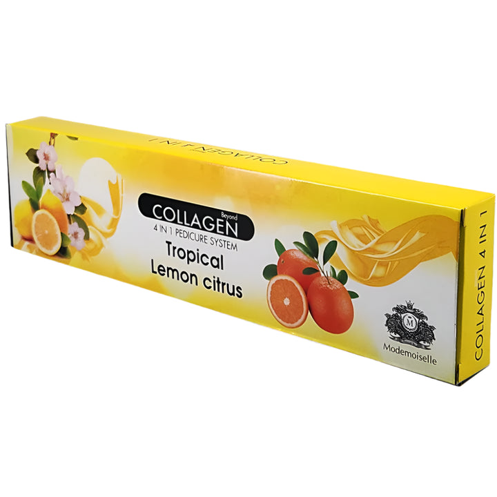 Mademoiselle Collagen Spa Pedicure 4-in-1 Kit - Tropical Lemon Citrus