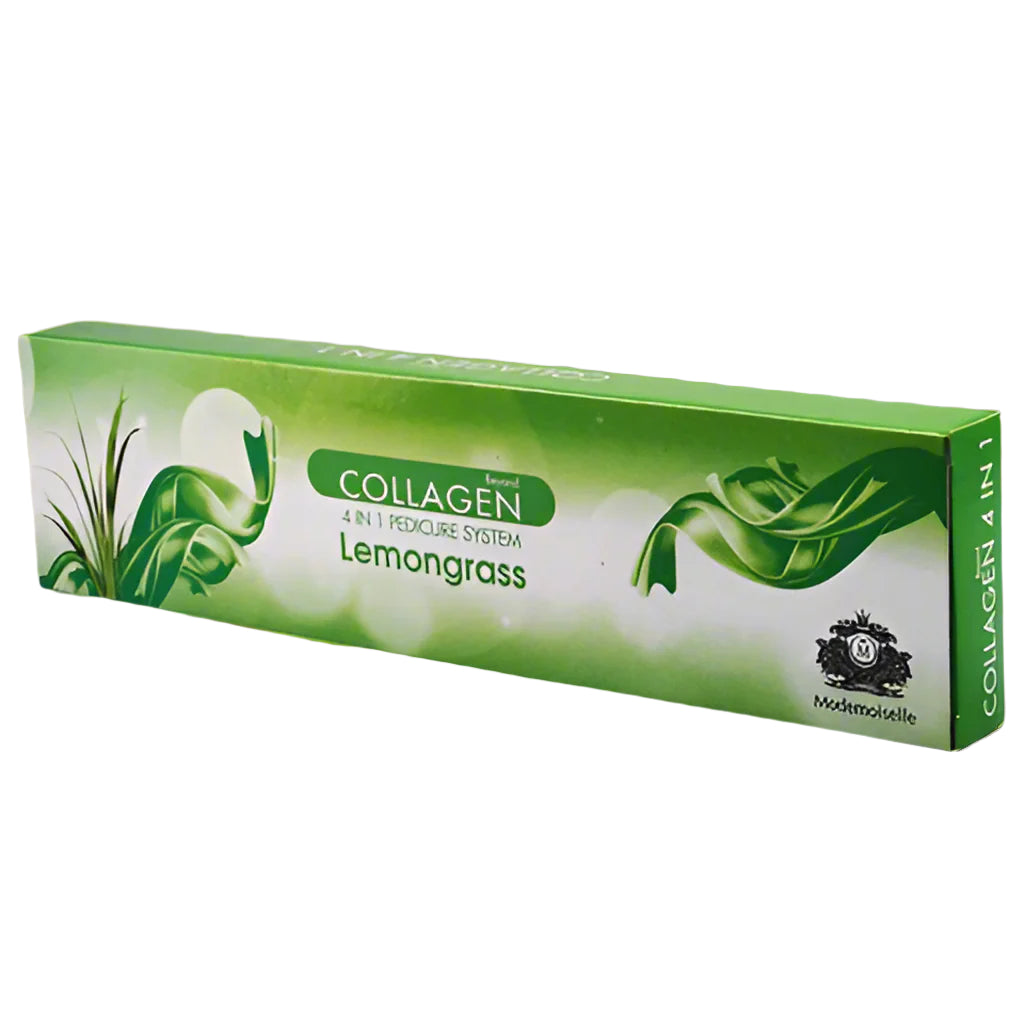 Mademoiselle Collagen Spa Pedicure 4-in-1 Kit - Lemongrass