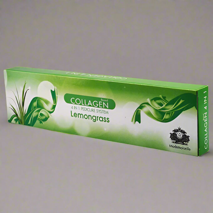 Mademoiselle Collagen Spa Pedicure 4-in-1 Kit - Lemongrass