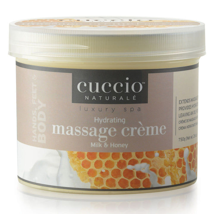 Cuccio Naturale - Milk & Honey Massage Creme (26 oz. or 120 oz.)