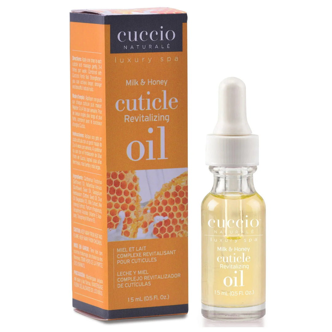 Cuccio Naturale Cuticle Oil | Pomegranate & Fig or Milk & Honey – 5oz & 1 Gallon