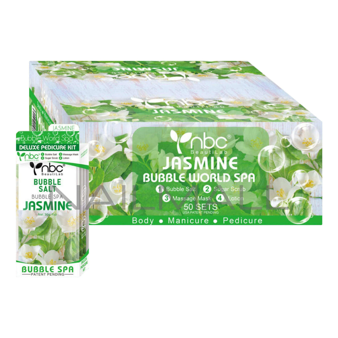 NBC BeautiLab Bubble World Spa 4-in-1 Pedicure - Jasmine Pedicure Kit