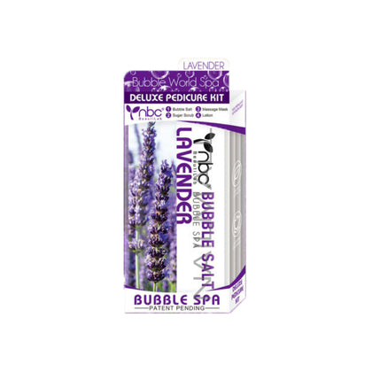 NBC Bubble World Spa 4-in-1 Pedicure - Lavender nailmall