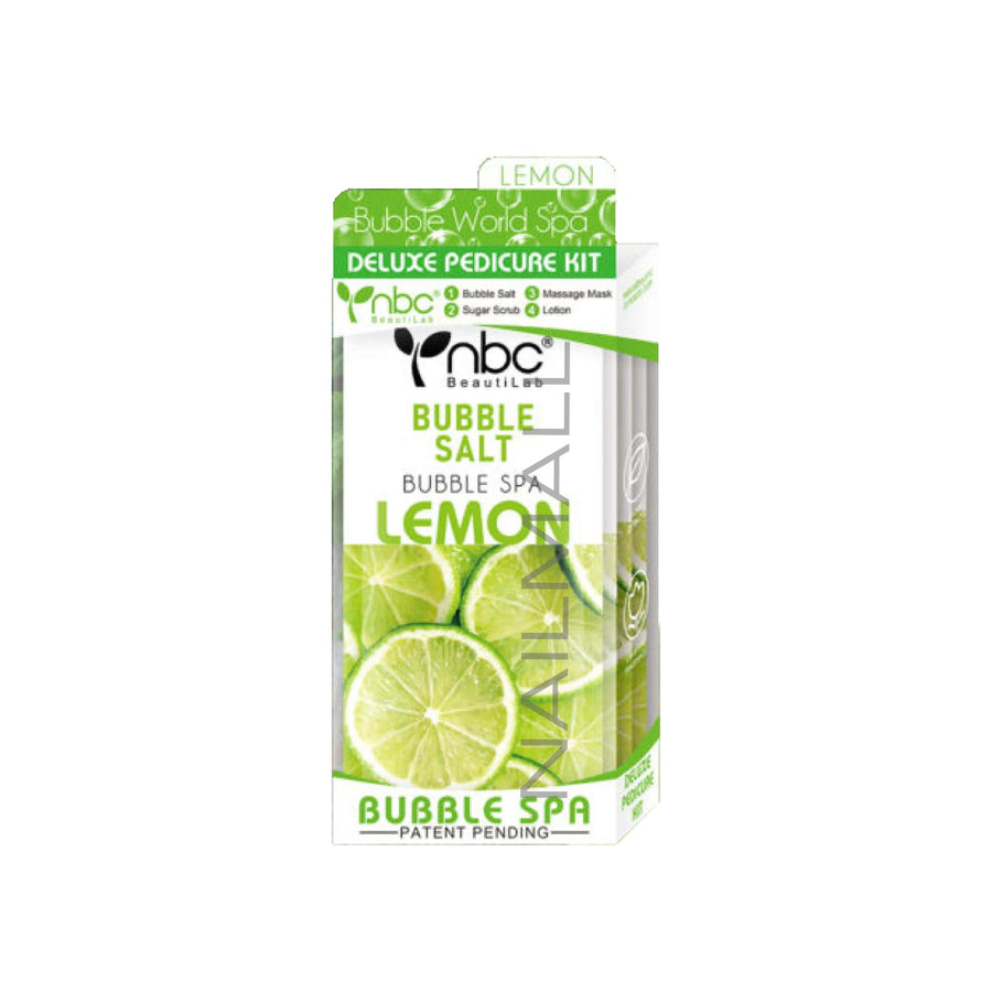 NBC Bubble World Spa 4-in-1 Pedicure - Lemon Pedicure Kit