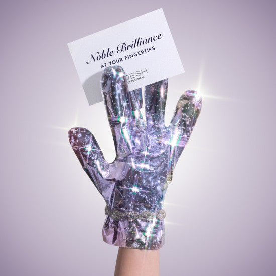 Voesh Collagen Spa Manicure Gloves | Imperial Gold, Noble Diamond