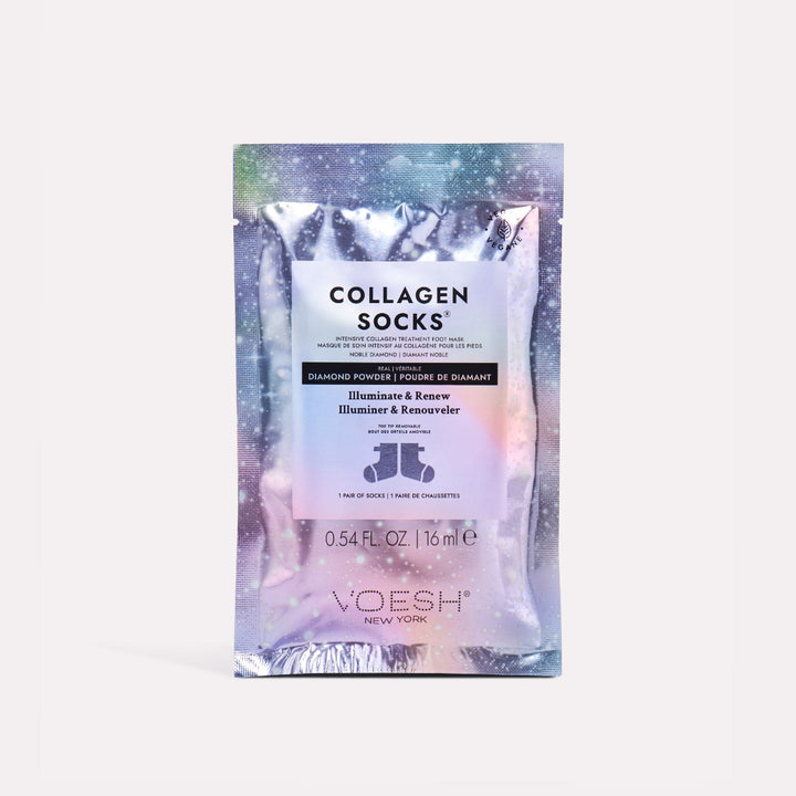 Voesh Collagen Spa Pedicure Socks | Imperial Gold, Noble Diamond