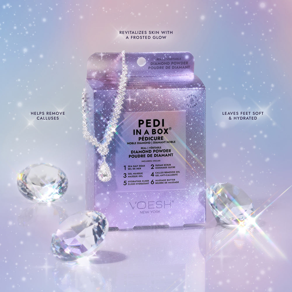 Voesh Pedi in a Box 6 Step | Disposable Spa Pedicure Kit