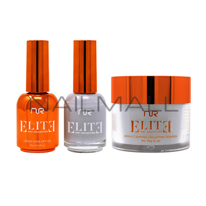 Nurevolution	Elite	4 in 1 ( Duo+Dip|Acrylic )	Charcoal Chic	EMDGP116 