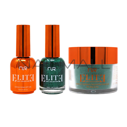 Nurevolution	Elite	4 in 1 ( Duo+Dip|Acrylic )	Emerald Elegance	EMDGP117 