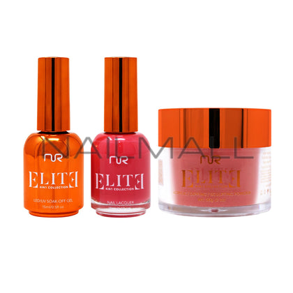 Nurevolution	Elite	4 in 1 ( Duo+Dip|Acrylic )	Rosy Rouge	EMDGP008 