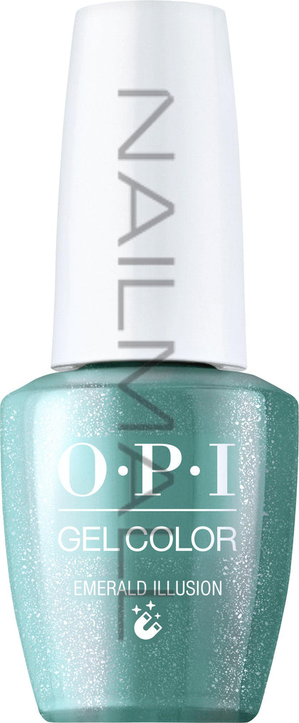 OPI	2021	Velvet Vision	Gelcolor	Emerald Illusion	GCE09 