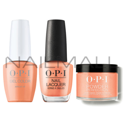 OPI Dip, Gel, Polish Trio Apricot AF #S014 OPI Your Way Collection, Spring 2024 